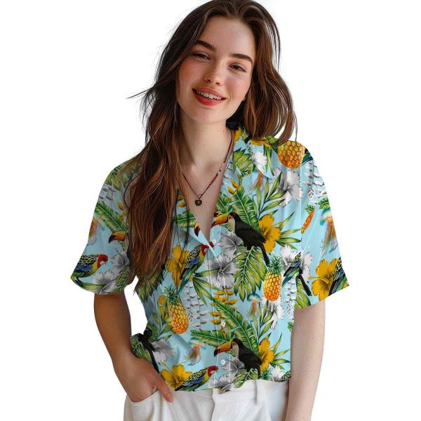 Jellyfish Tropical Toucan Hawaiian Shirt Trendy