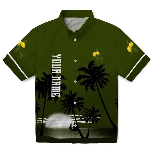 Lemon Beach Sunset Hawaiian Shirt Best selling