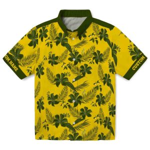 Lemon Botanical Print Hawaiian Shirt Best selling