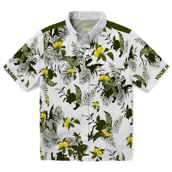 Lemon Botanical Theme Hawaiian Shirt Best selling