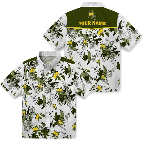 Lemon Botanical Theme Hawaiian Shirt Latest Model