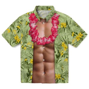 Lemon Chest Illusion Hawaiian Shirt Best selling