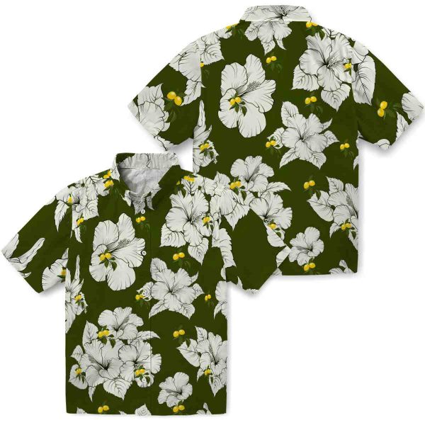 Lemon Hibiscus Blooms Hawaiian Shirt Latest Model