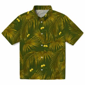 Lemon Leafy Palms Hawaiian Shirt Best selling