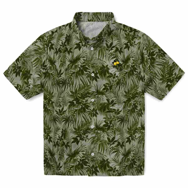 Lemon Leafy Pattern Hawaiian Shirt Best selling