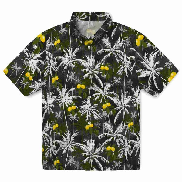 Lemon Palm Pattern Hawaiian Shirt Best selling