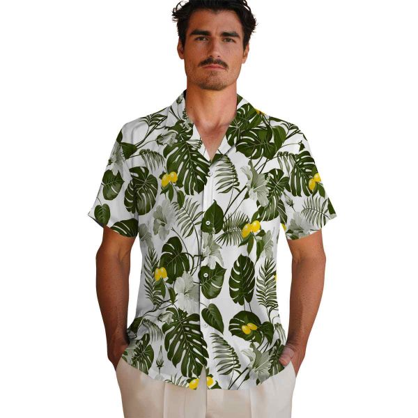 Lemon Tropical Plants Hawaiian Shirt High quality