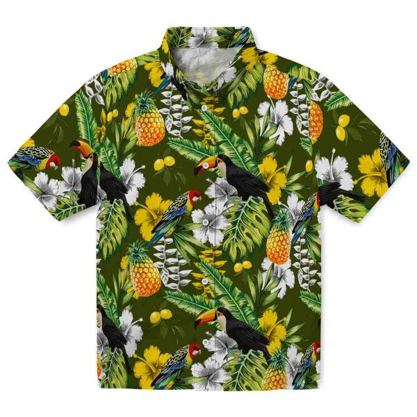 Lemon Tropical Toucan Hawaiian Shirt Best selling