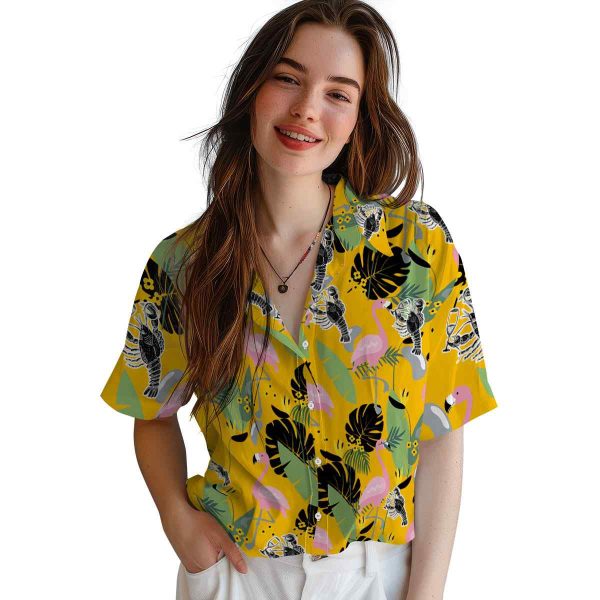 Lobster Flamingo Leaves Hawaiian Shirt Trendy