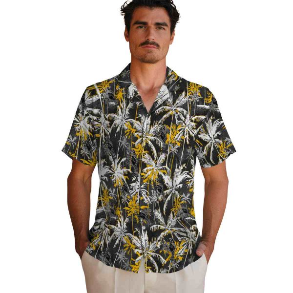 Lobster Palm Pattern Hawaiian Shirt High quality