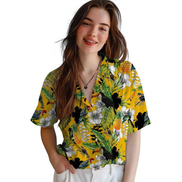 Lobster Tropical Toucan Hawaiian Shirt Trendy