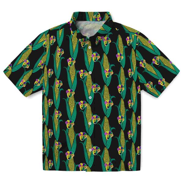 Mardi Gras Corn Motifs Hawaiian Shirt Best selling