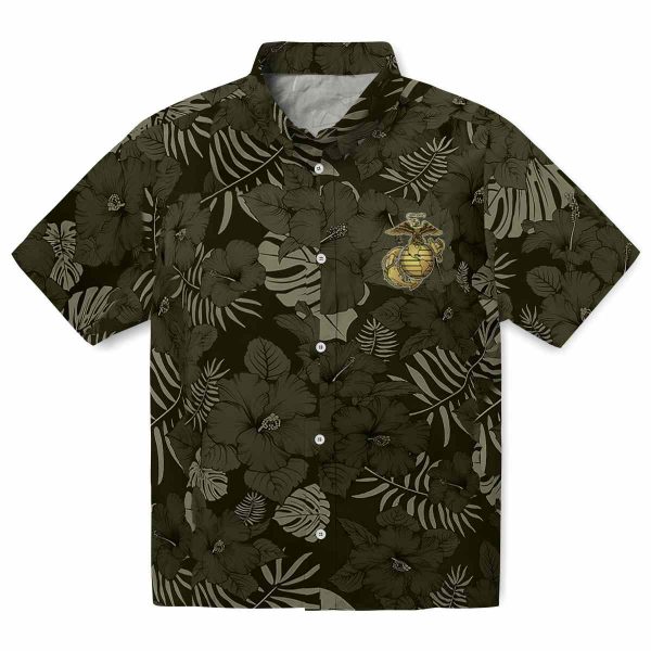 Marine Corps Jungle Vibes Hawaiian Shirt Best selling