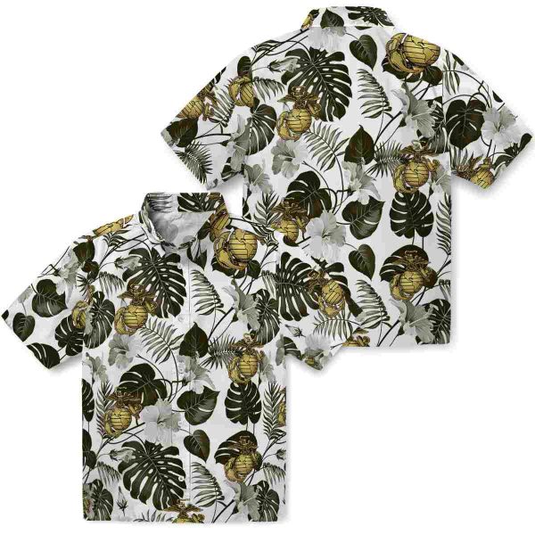 Marine Corps Tropical Plants Hawaiian Shirt Latest Model