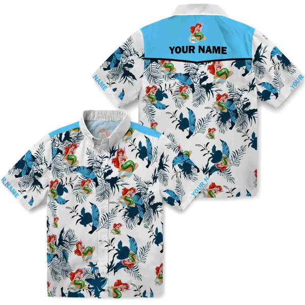 Mermaid Botanical Theme Hawaiian Shirt Latest Model