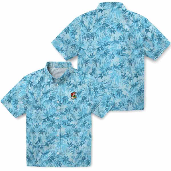 Mermaid Leafy Pattern Hawaiian Shirt Latest Model