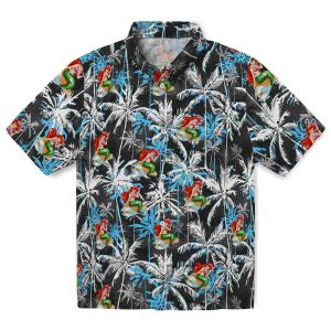 Mermaid Palm Pattern Hawaiian Shirt Best selling