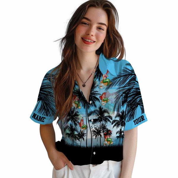 Mermaid Sunset Scene Hawaiian Shirt Trendy