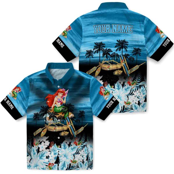 Mermaid Tropical Canoe Hawaiian Shirt Latest Model