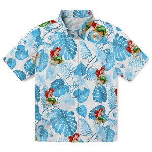 Mermaid Tropical Plants Hawaiian Shirt Best selling