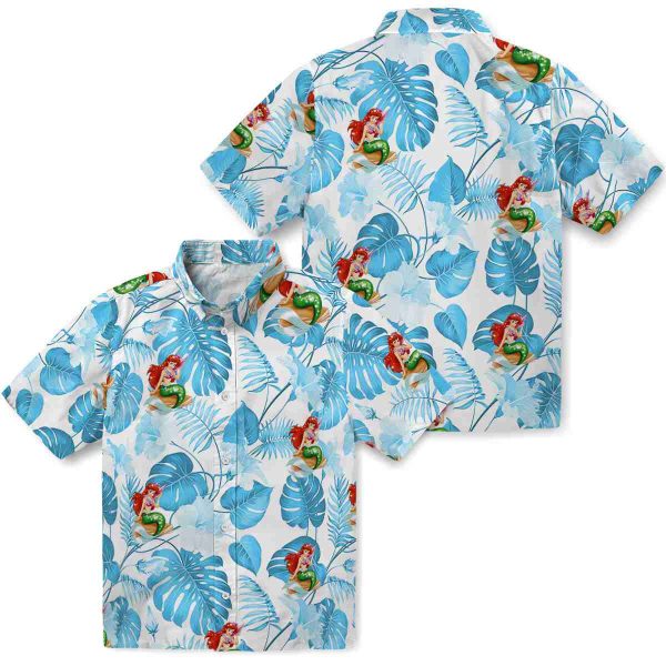 Mermaid Tropical Plants Hawaiian Shirt Latest Model