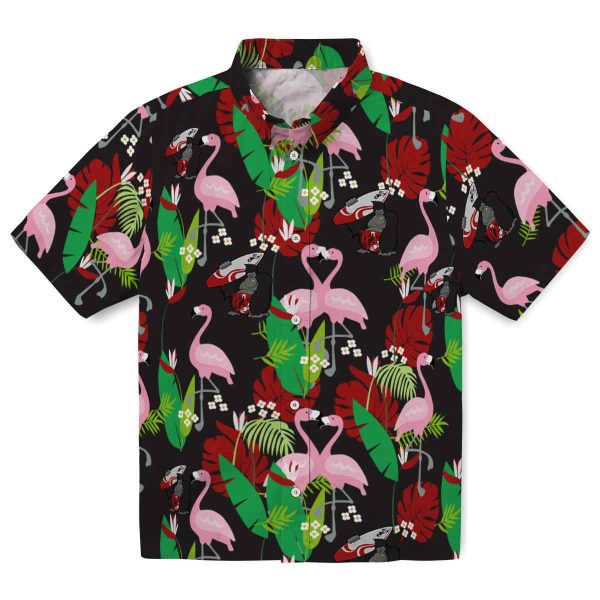 Monkey Flamingo Foliage Hawaiian Shirt Best selling