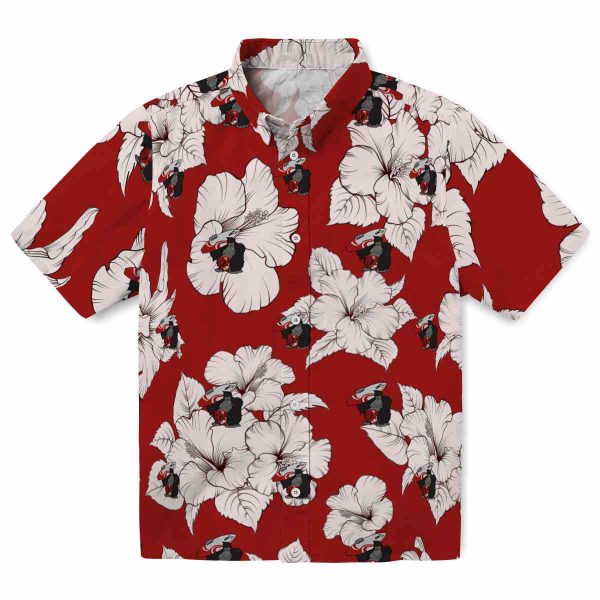 Monkey Hibiscus Blooms Hawaiian Shirt Best selling