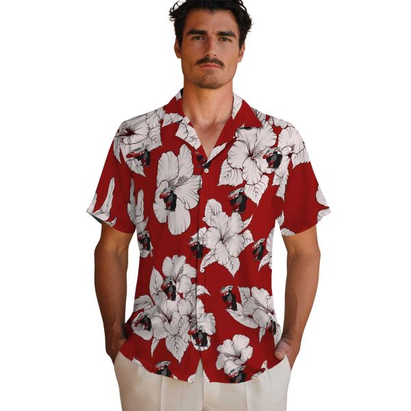 Monkey Hibiscus Blooms Hawaiian Shirt High quality