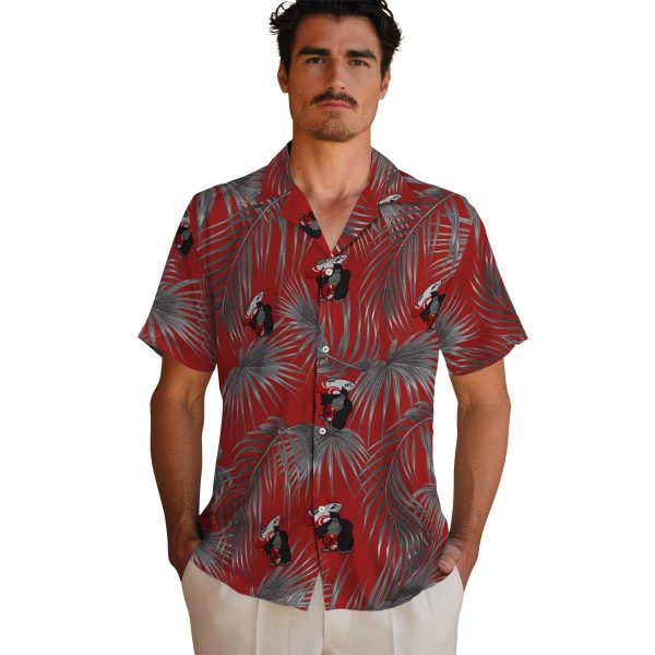 Monkey Leafy Palms Hawaiian Shirt High quality