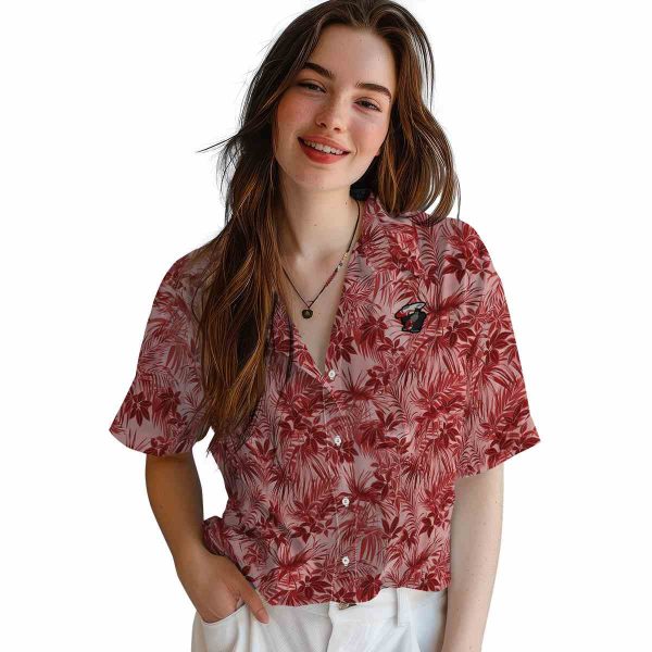 Monkey Leafy Pattern Hawaiian Shirt Trendy