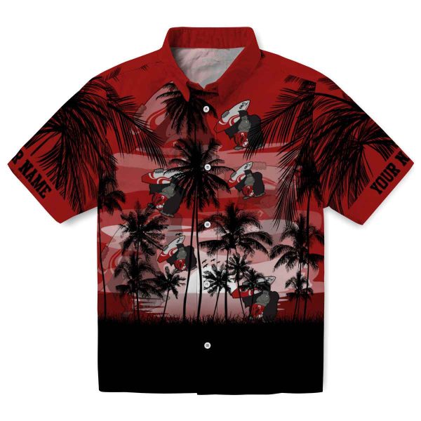 Monkey Sunset Scene Hawaiian Shirt Best selling