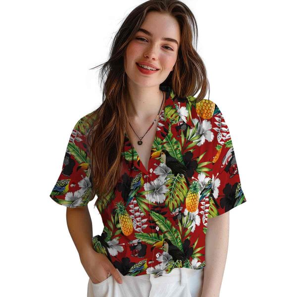 Monkey Tropical Toucan Hawaiian Shirt Trendy