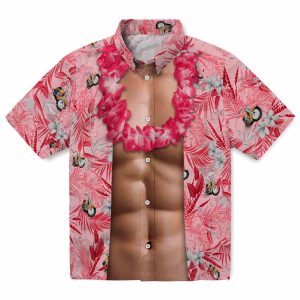 Motorcycle Chest Illusion Hawaiian Shirt Best selling