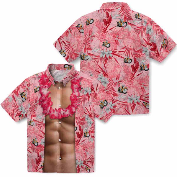 Motorcycle Chest Illusion Hawaiian Shirt Latest Model