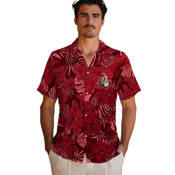 Motorcycle Jungle Vibes Hawaiian Shirt High quality