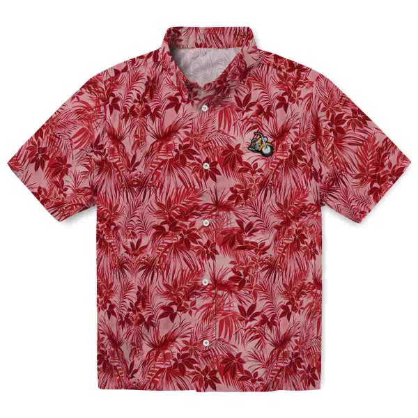 Motorcycle Leafy Pattern Hawaiian Shirt Best selling