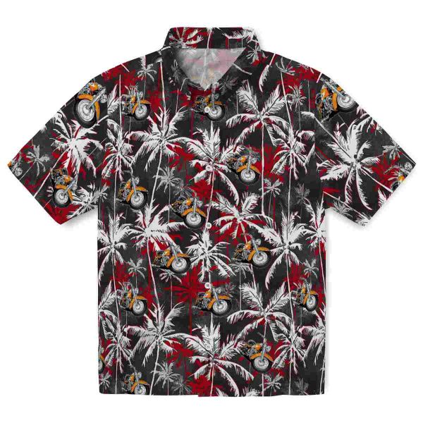 Motorcycle Palm Pattern Hawaiian Shirt Best selling