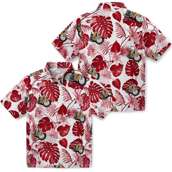 Motorcycle Tropical Plants Hawaiian Shirt Latest Model