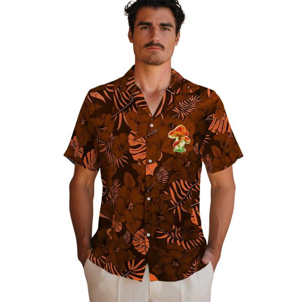 Mushroom Jungle Vibes Hawaiian Shirt High quality