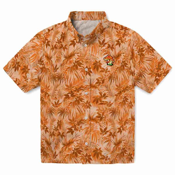 Mushroom Leafy Pattern Hawaiian Shirt Best selling