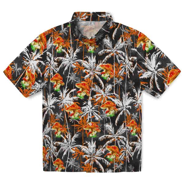 Mushroom Palm Pattern Hawaiian Shirt Best selling