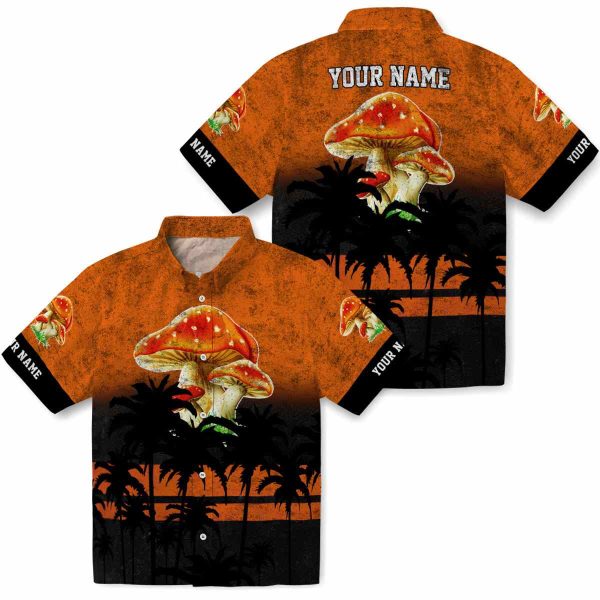 Mushroom Sunset Pattern Hawaiian Shirt Latest Model