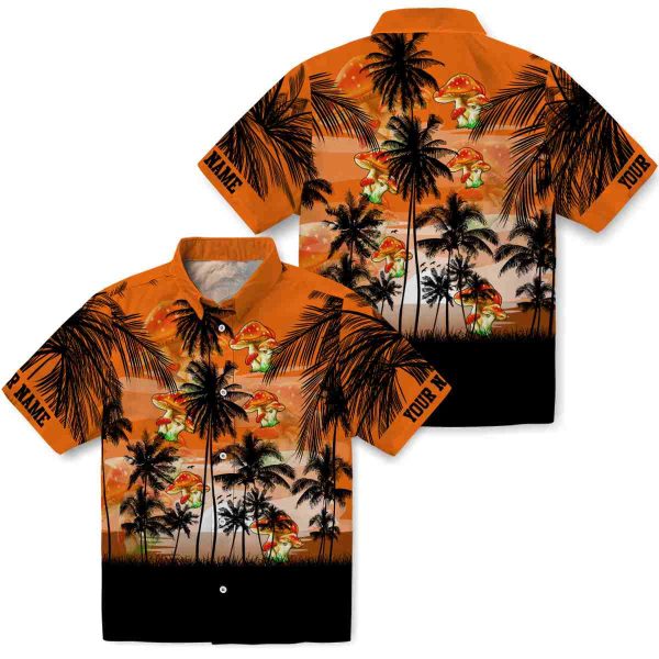 Mushroom Sunset Scene Hawaiian Shirt Latest Model