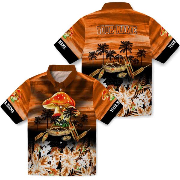 Mushroom Tropical Canoe Hawaiian Shirt Latest Model