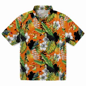 Mushroom Tropical Toucan Hawaiian Shirt Best selling