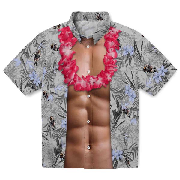 Nasa Chest Illusion Hawaiian Shirt Best selling