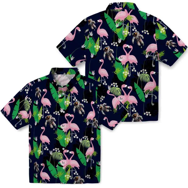 Nasa Flamingo Foliage Hawaiian Shirt Latest Model