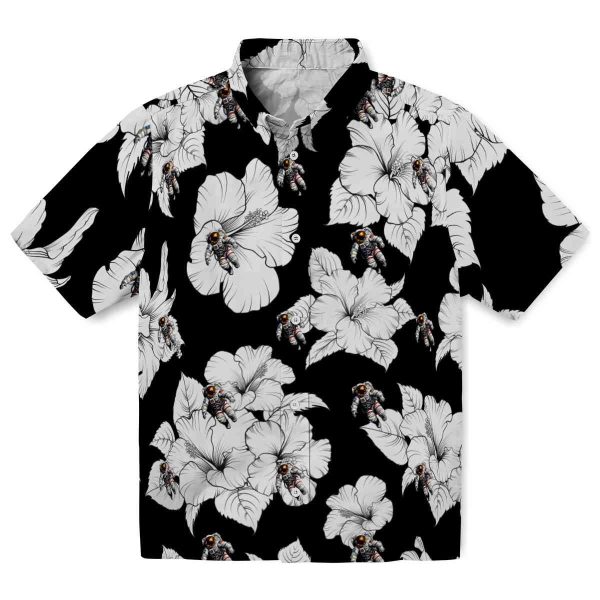 Nasa Hibiscus Blooms Hawaiian Shirt Best selling