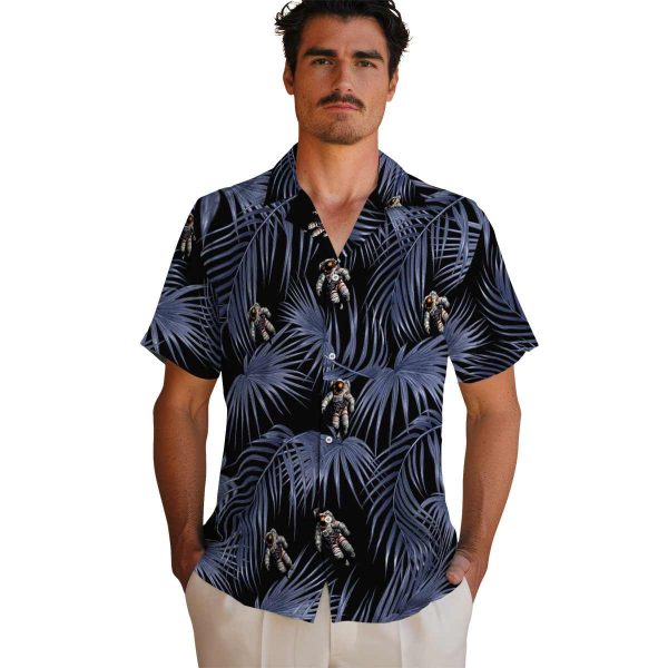 Nasa Leafy Palms Hawaiian Shirt High quality