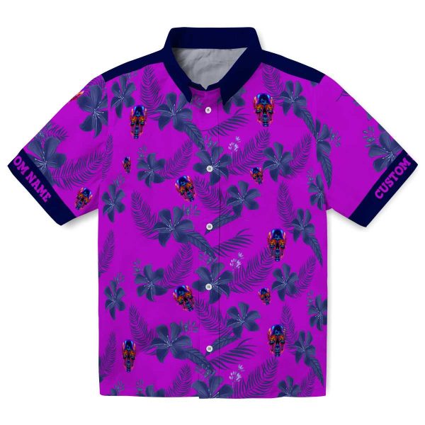 Neon Botanical Print Hawaiian Shirt Best selling